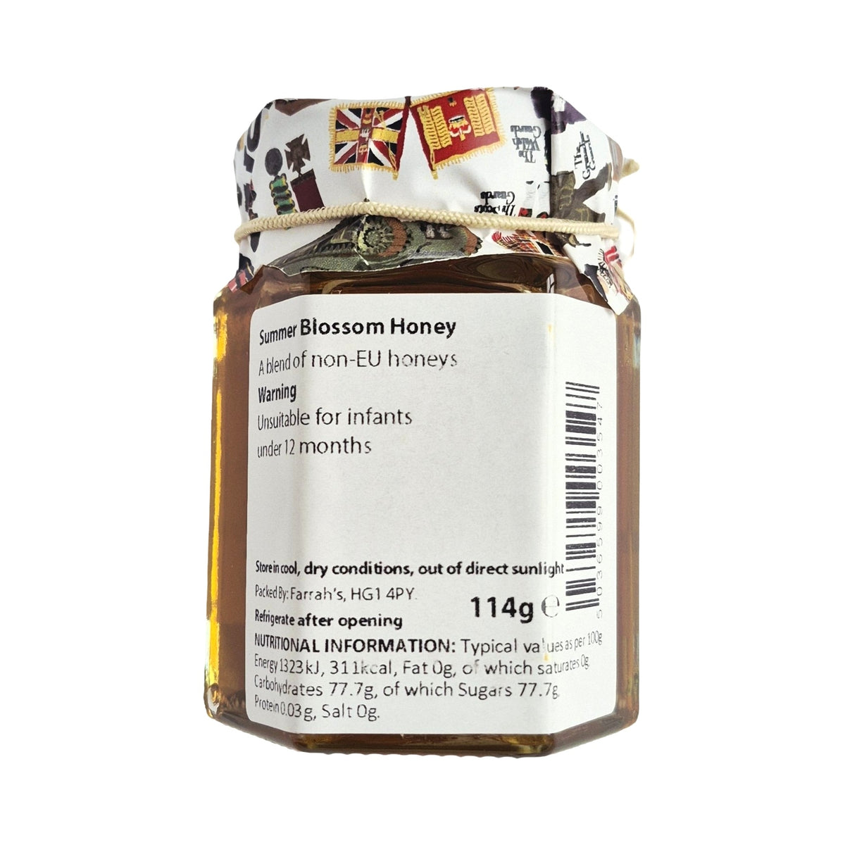 Sommerblütenhonig im Glas