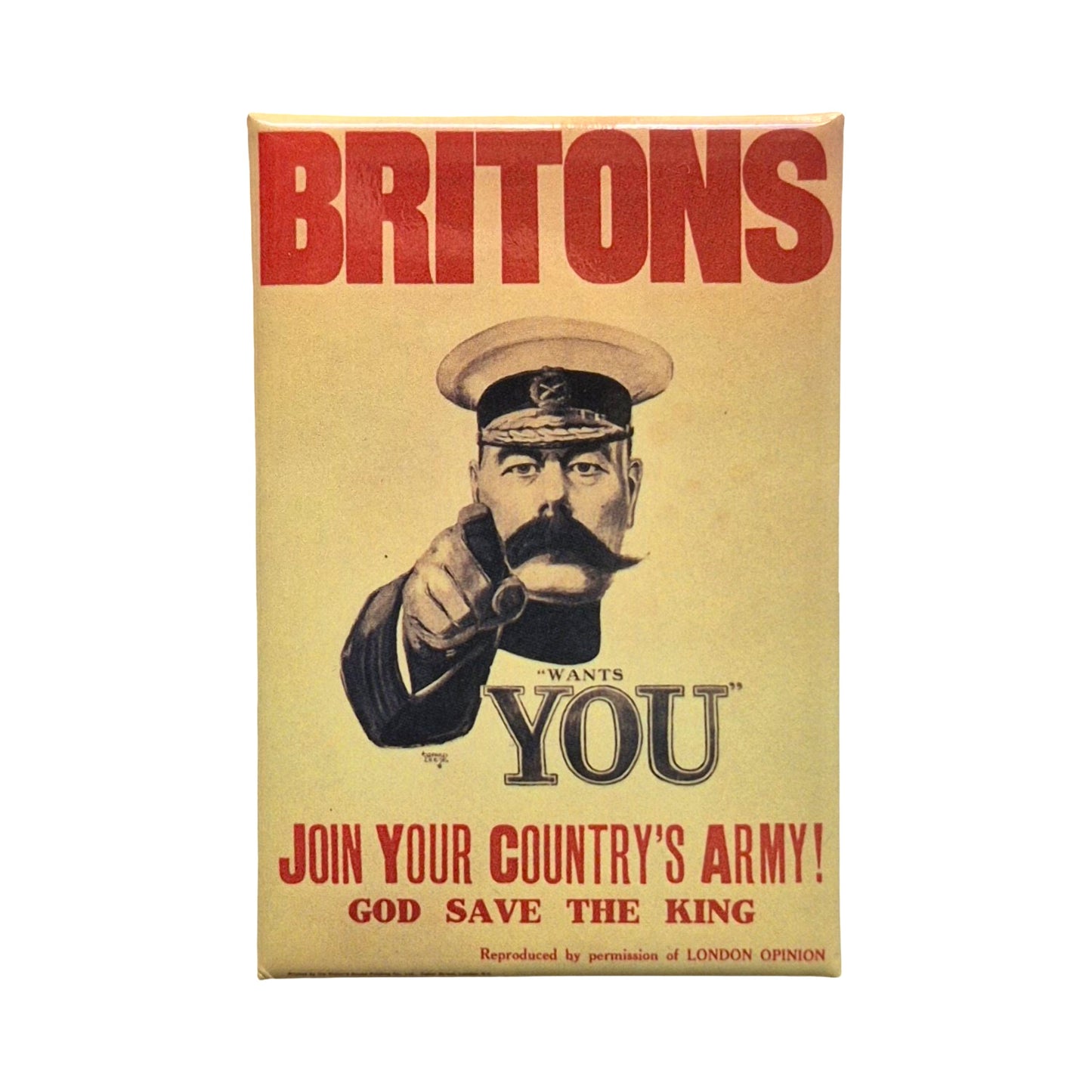 Briton Needs You Magnet