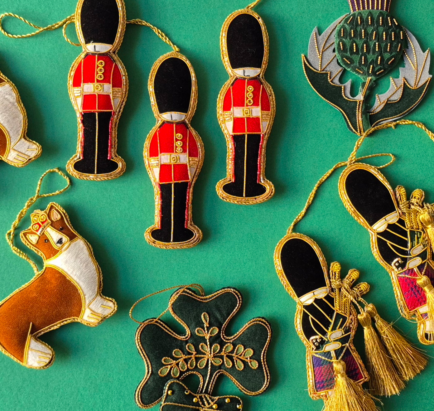 Scottish Piper Hanging Decoration