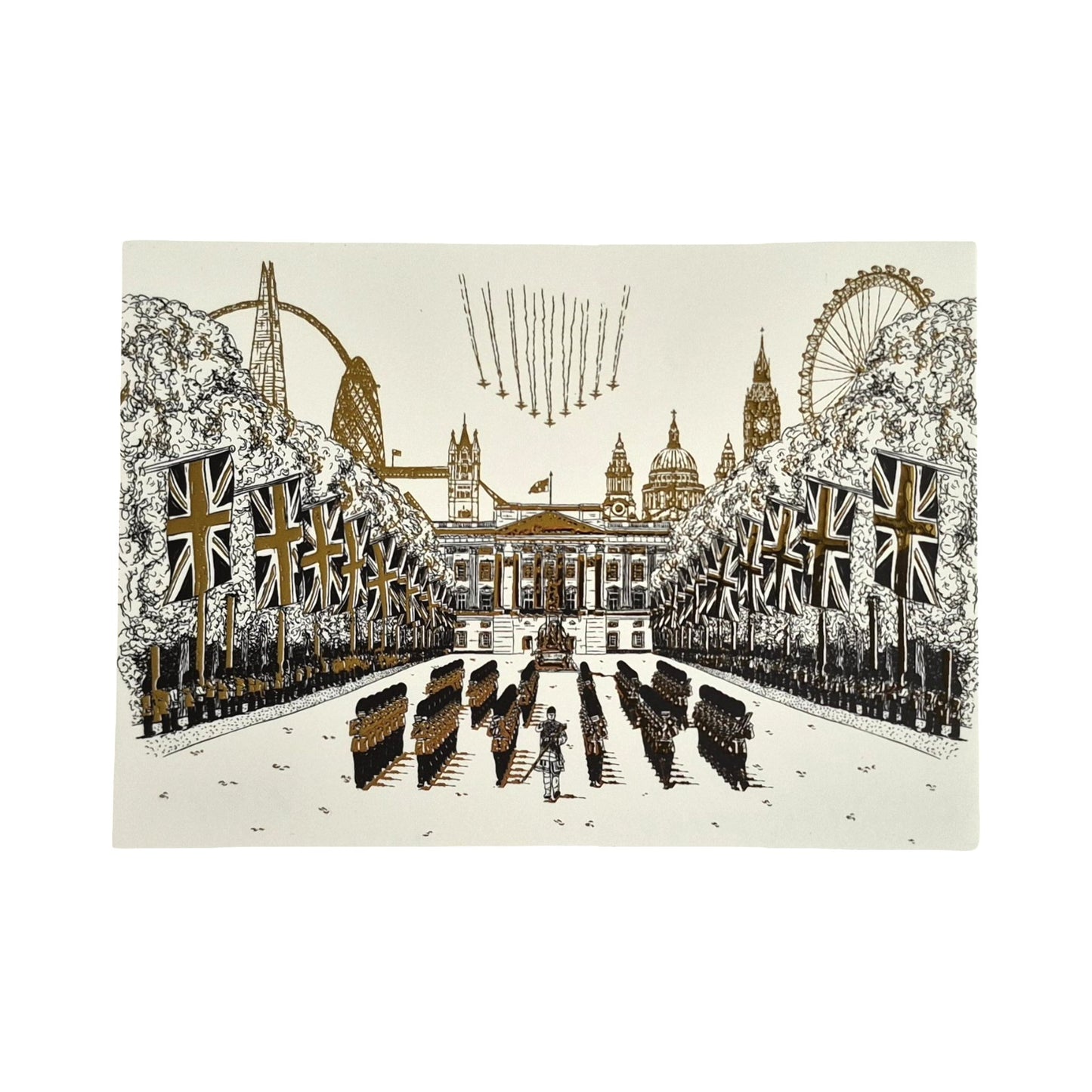 Trooping the Colour Postcard