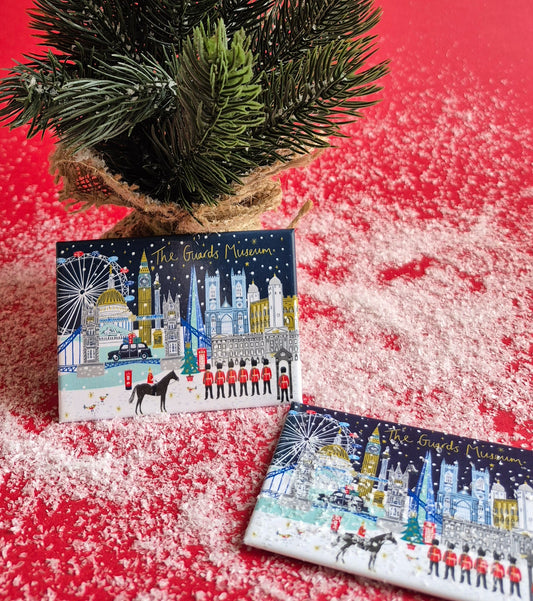 The Guards Museum Christmas Fridge Magnet