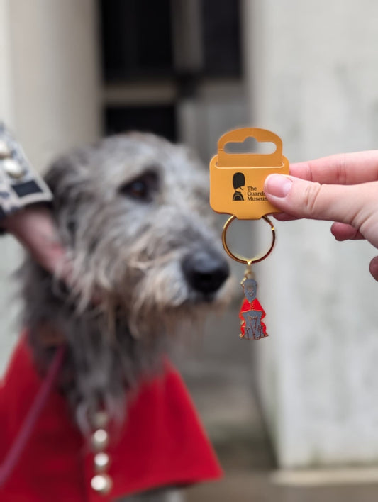 Irish Wolfhound Keyring