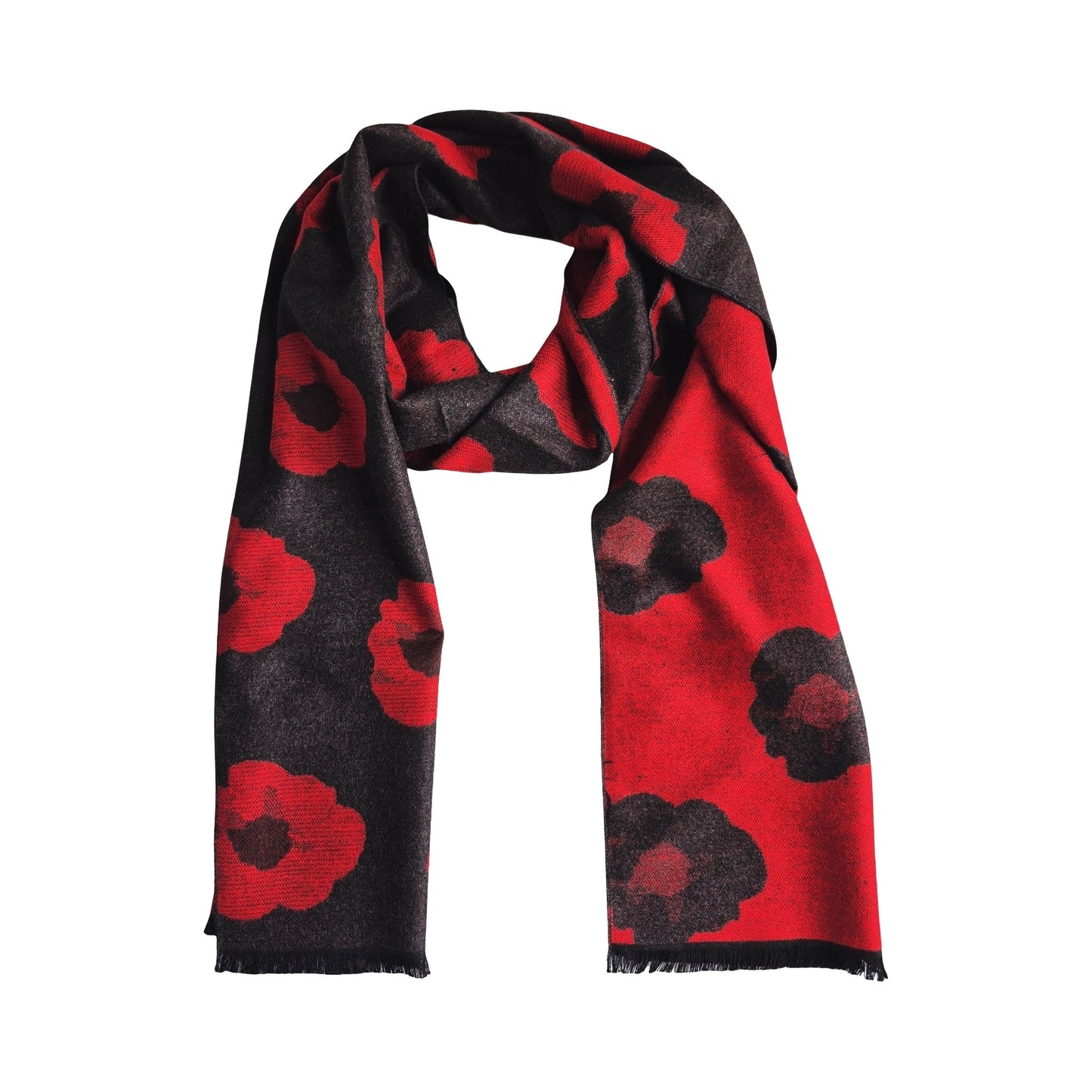 Large Poppy Scarf