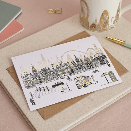 Quintessentially London Greetings Card