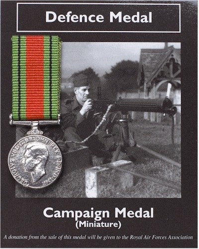 Defence Replica Medal