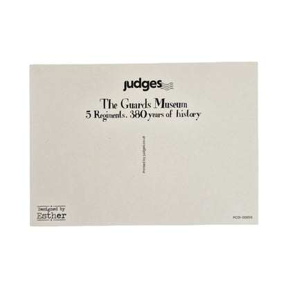 Guards Museum Soldier Print Postcard