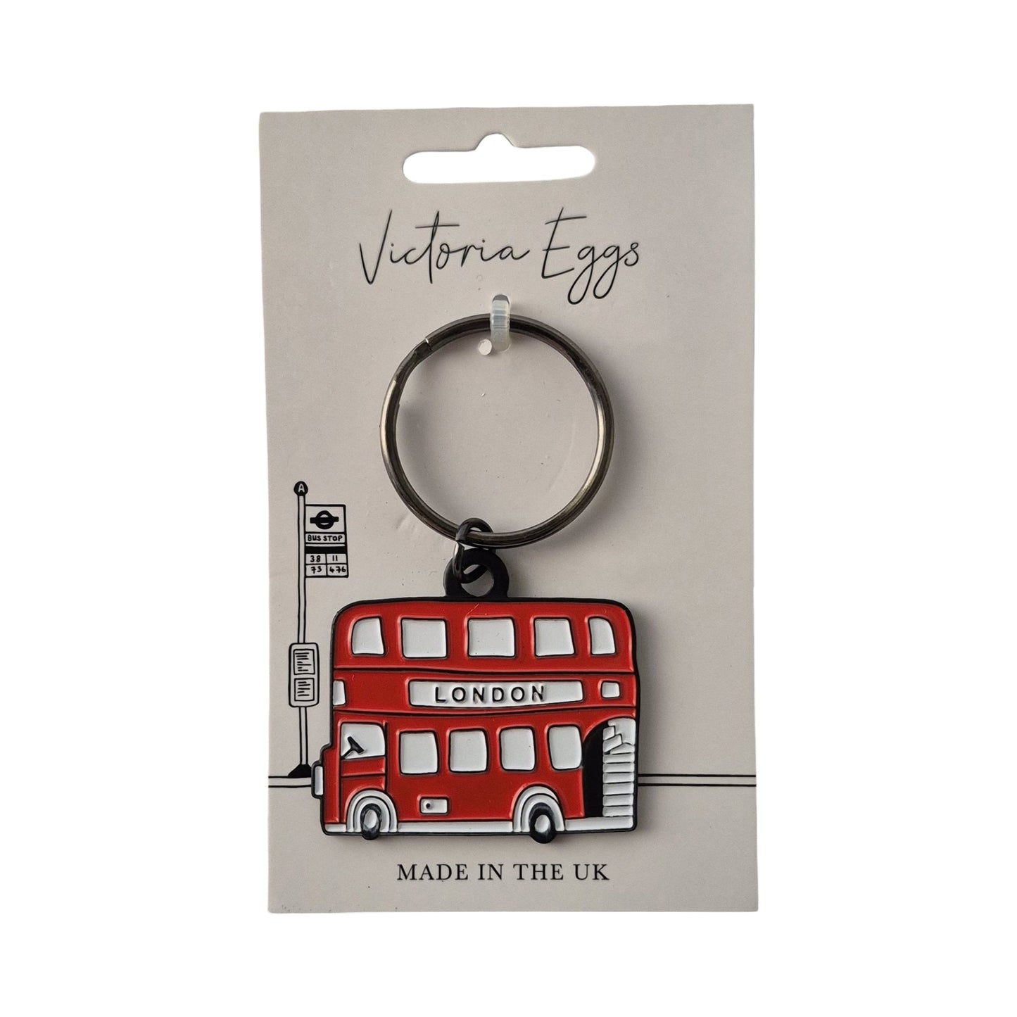 London Bus Keyring