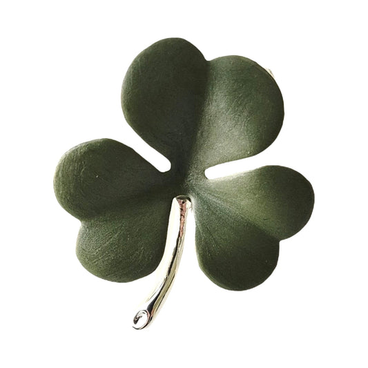 Shamrock Brooch