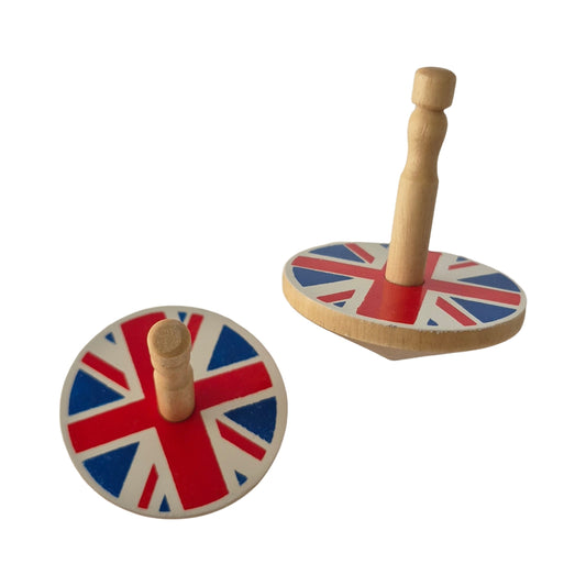 Union Jack Spinning Top