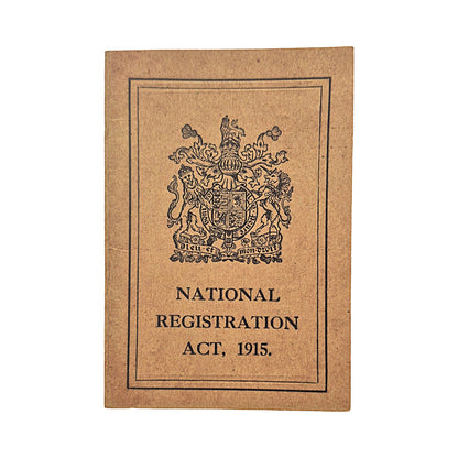 Replica National Registration Card