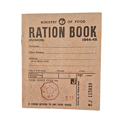 Replica Ration Book