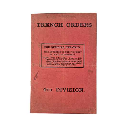 Replica Trench Orders