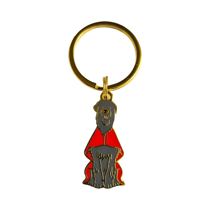 Irish Wolfhound Keyring
