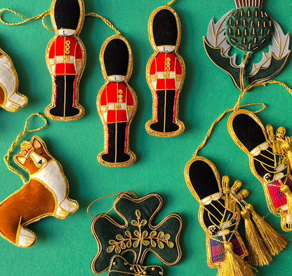 Scottish Piper Hanging Decoration