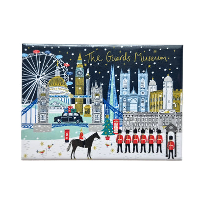 The Guards Museum Christmas Fridge Magnet