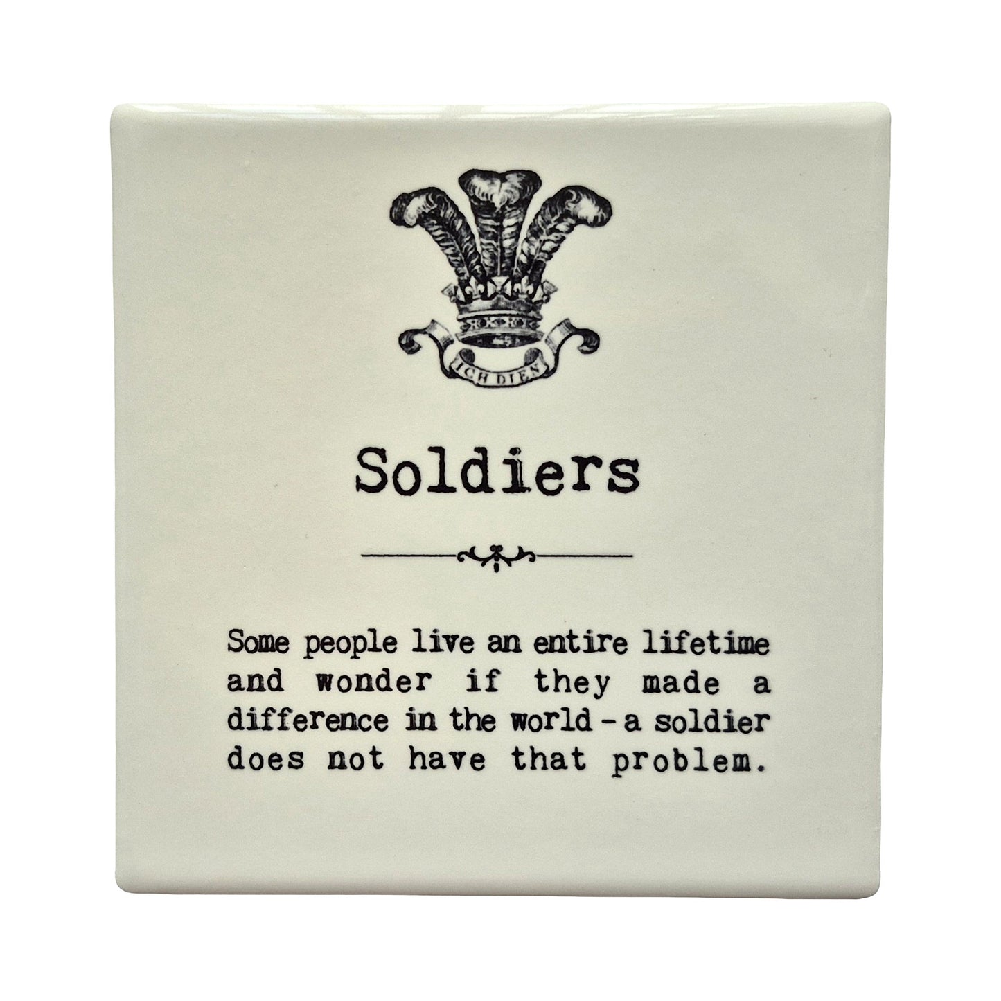 Soldiers Coaster