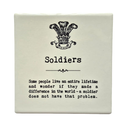 Soldiers Coaster