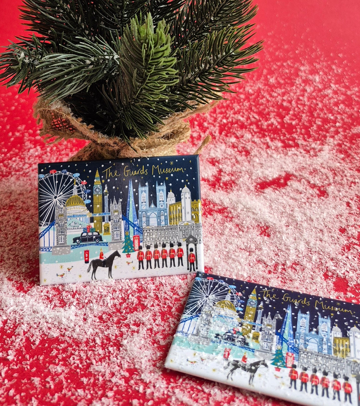 The Guards Museum Christmas Fridge Magnet