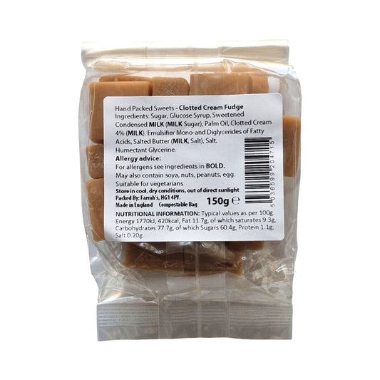 Museum Sweet Bags - Clotted Cream Fudge