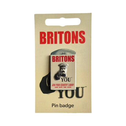 'Briton Wants You' Pin Badge