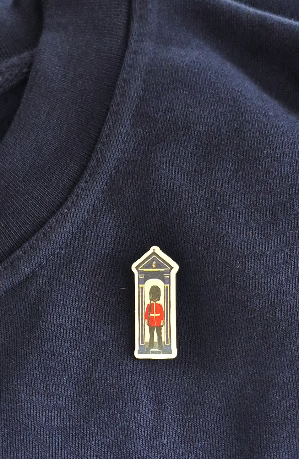 Sentry Box Pin Badge