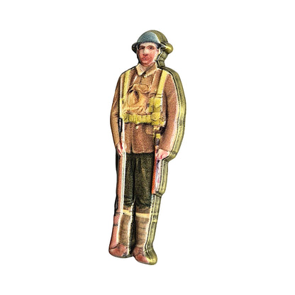 WWI British Infantry 'Tommy' Pin Badge