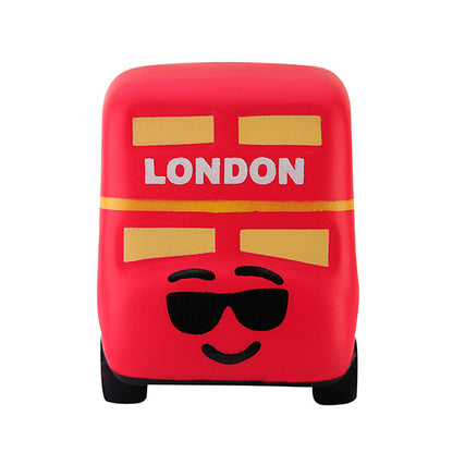 Red Bus Squishi Stress Toy