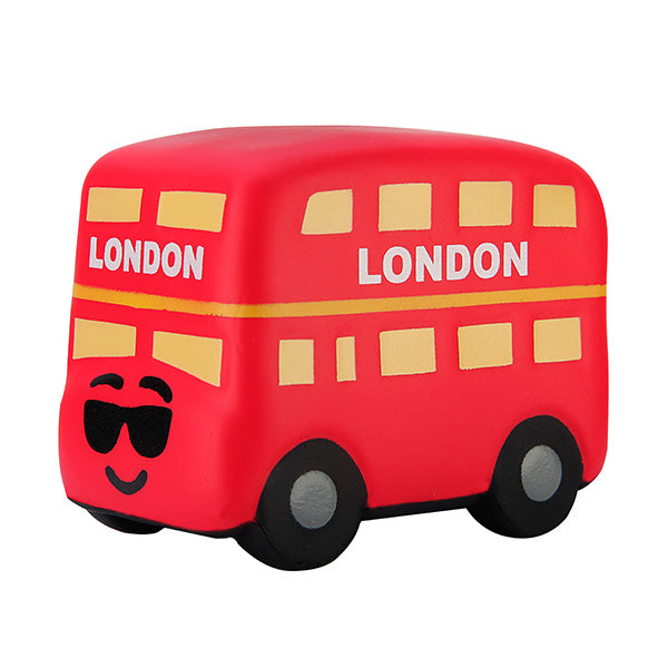Red Bus Squishi Stress Toy