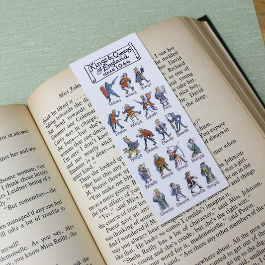 Kings and Queens Timeline Bookmark