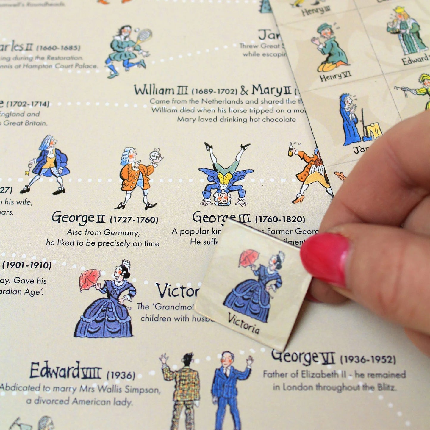 Kings and Queens Magnet Set