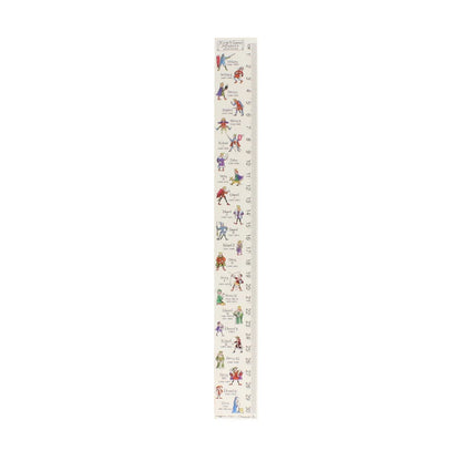 British Kings and Queens Wooden Ruler