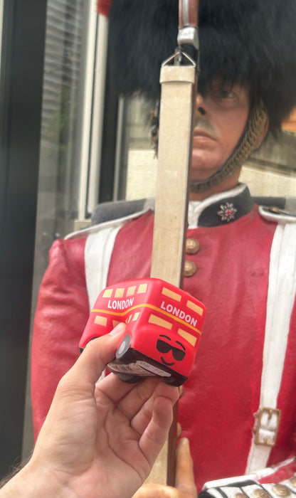 Red Bus Squishi Stress Toy