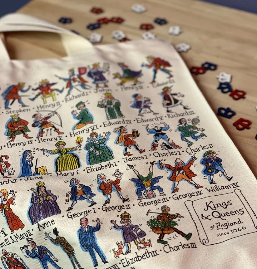 British Kings and Queens Tote Bag