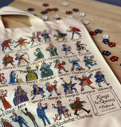 British Kings and Queens Tote Bag