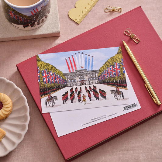 'Trooping the Colour' Postcard