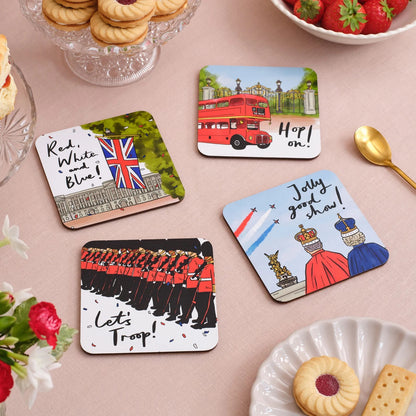 'Trooping the Colour' Coaster Set - Set of 4