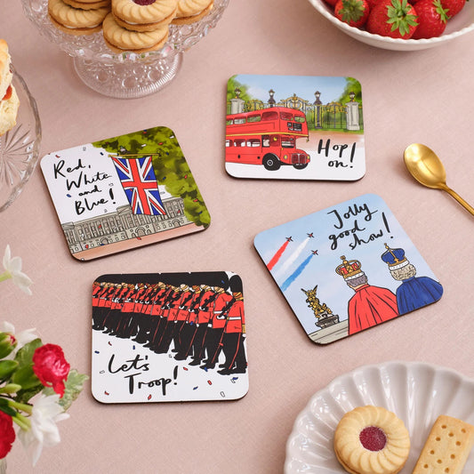 'Trooping the Colour' Coaster Set - Set of 4