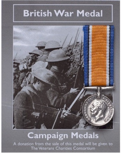 Britische Kriegsreplikmedaille